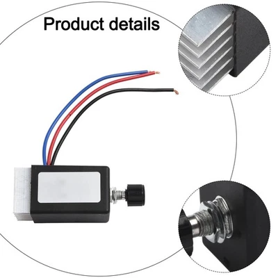 Easily Adjustable DC Motor Control Switch with Simple Installation Guide - Image 1 of 4