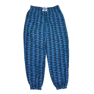 Vintage International Baggyz Multicolor Pants Womens XL Beach Gym 100% Cotton - Picture 1 of 4