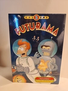 Futurama: Vol. 3 (DVD, 2004) - New Sealed - 4 xDVD - Picture 1 of 3