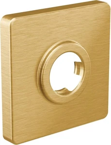Moen 147572BG Modern Square Shower Arm Flange, Brushed Gold - Picture 1 of 1