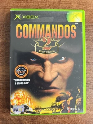 Commandos 2: Men of Courage (Microsoft Xbox, 2002) NO MANUAL - Image 1 of 3