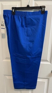 Alfred Dunner Size 18 Cobalt Blue Capri Elastic Waist Classic Fit Pockets - Picture 1 of 11