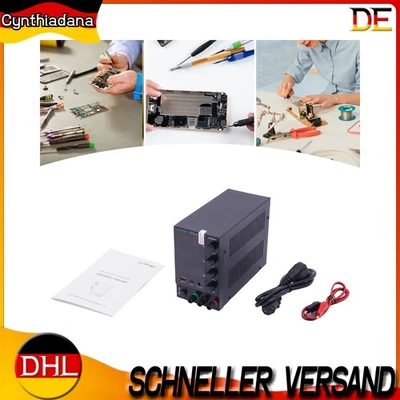 Wanptek DPS605U Regelbares DC Labornetzteil Netzteil 0-60V 0-5A Anschluß 300w - Bild 1 von 4