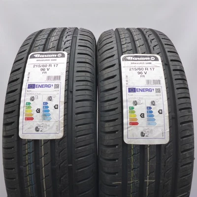 215 60 17 2x BARUM 215/60 R17 96V Bravuris 5 Neumáticos De Verano 2022 COMPLETO - Imagen 1 de 4