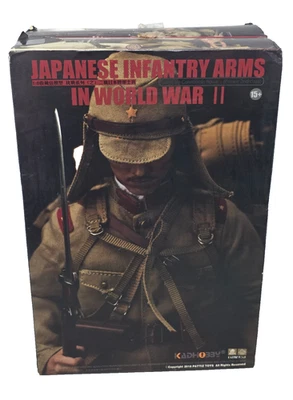 Japanese Infantry Arms 12" Actrion Figure WWII 1:6 Scale Pattiz Toys Kadhobby - Image 1 of 4