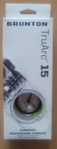 NEW SEALED Brunton TruArc 15 Mirrored Professional Compass Authentic Original - Picture 1 of 5