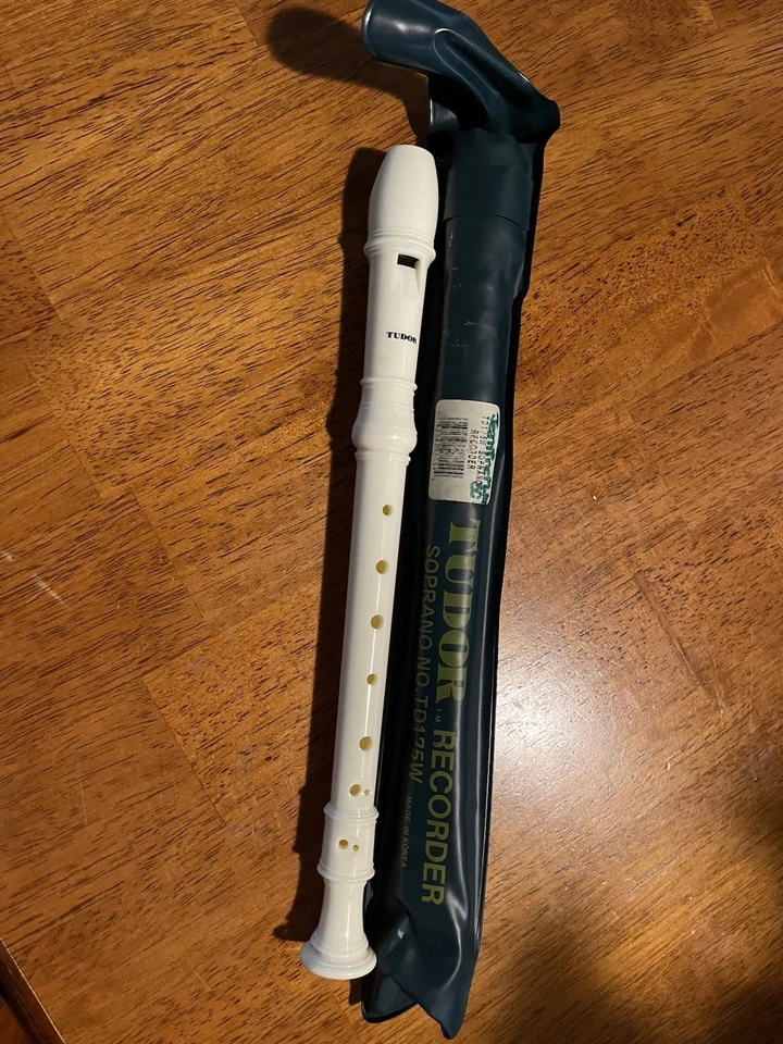 Grabadora barroca soprano Tudor TD175 - Plástico de una pieza Foto 1 de 1