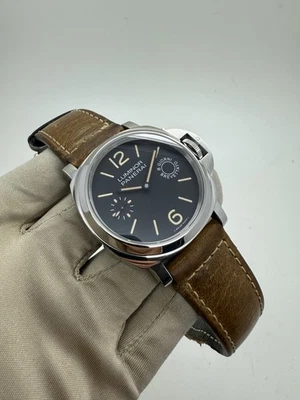 2015 Panerai Luminor Marina 8 Day 44mm Steel Manual Watch PAM590 PAM00590 B+P - Image 1 of 4