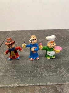 Vintage 1983 Alvin And The Chipmunks PVC 2.5” Figure Lot Bagdasarian Productions - Picture 1 of 11