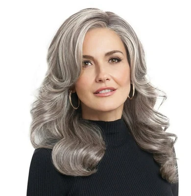 Raquel Welch Stroke of Genius Long Average Cap RL51/61 ICED GRANITA New In Box - Image 1 of 4