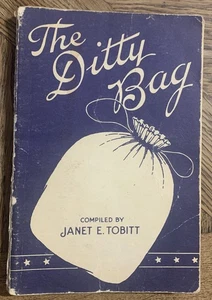 1946 The Ditty Bag by Janet E. Tobitt Softcover Vintage Folk And Art Songs Book - Picture 1 of 6