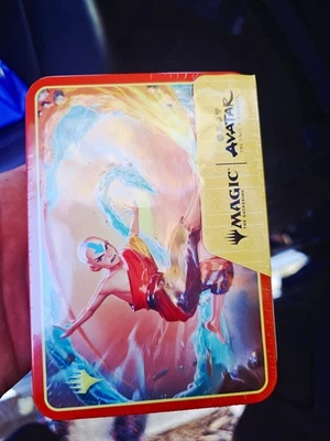 Mtg Avatar Yhe Last Air Bender Beadle & Grimm's Tin Collector Box In Hand - Image 1 of 4