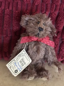 Boyds Bears THOMAS BEARINGTON #C99064 QVC Exclusive 6" Mohair🐻 RD Bow MWT RARE! - Bild 1 von 20