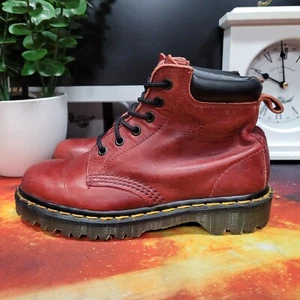 Botas de Cuero Rojo Dr Martens 939 Ben HECHAS EN INGLANDIA Talla REINO UNIDO 5 - Imagen 1 de 24