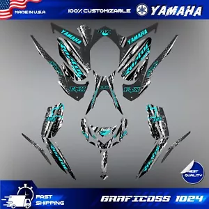 Yamaha Raptor 700 700R graphics kit 2013 2014 2017 to 2023 decals stickers atv - Picture 1 of 5