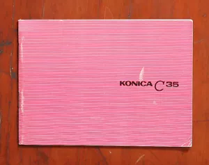 LIBRO DE INSTRUCCIONES KONICA C35/116974 - Imagen 1 de 1