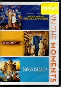 Mr. Magorium's Wonder Emporium/Night At The Museum/Nim's Island DVD set NEW - Picture 1 of 2