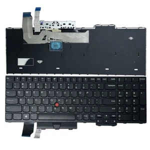 Laptop Keyboard NO Backlit US For Lenovo ThinkPad L15 Gen 2 5N20W68217 - Afbeelding 1 van 4