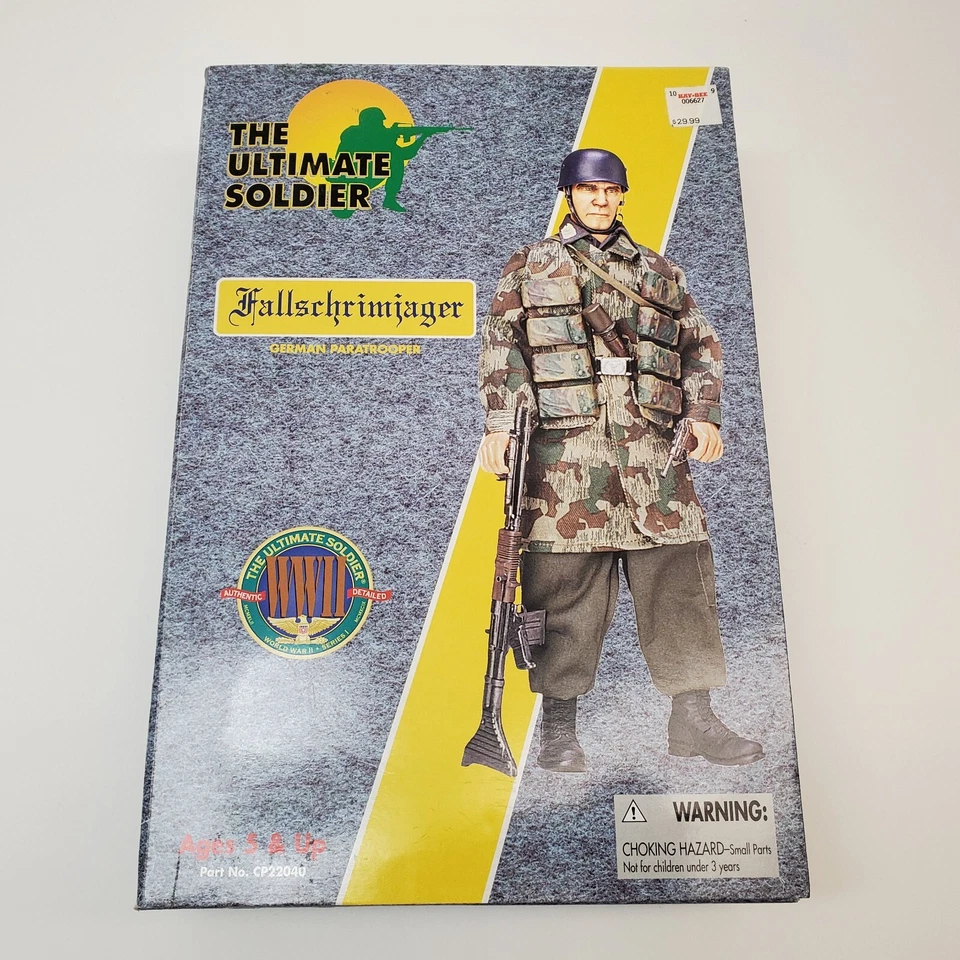 21st Century Toys The Ultimate Soldier Fallschirmjager German Paratrooper