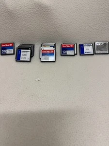 Lot of 23 Various Capacity Compact Flash Cards - PARTS/REPAIR ONLY!!! - Picture 1 of 1