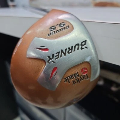 TaylorMade Burner 9.5° Driver Bubbleshaft Graphite Regular Flex R-80 44.5” LH - Image 1 of 4