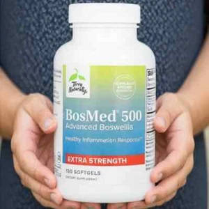 Terry Naturally BosMed 500 Adv Boswellia, Extra Strength 500 mg, 120 SoftGel - Picture 1 of 3