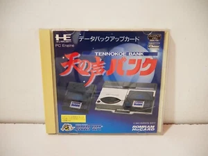Memory card Tennokoe Bank NEC PC Engine HuCard TurboGrafx-16 - Imagen 1 de 3