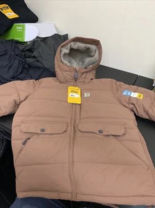 Women’s Carhartt Damen Jacke Relaxed Midweight Utility Jacket Nutmeg - Picture 1 of 4
