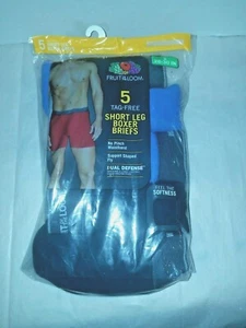 Calzoncillos boxer de pierna corta Fruit of the Loom pequeños (28 - 30 in). - Imagen 1 de 2