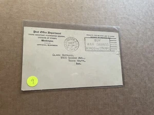 US 1943 Official Postal Card +New Issue (09) Overrun Countries #914 Belgium - Picture 1 of 2