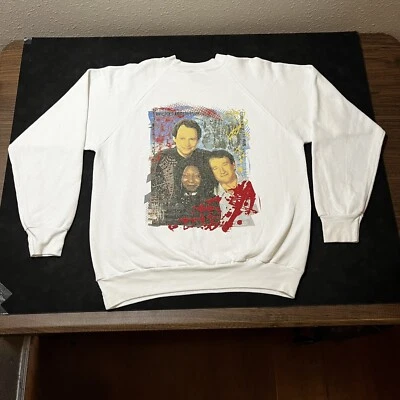 Sudadera Robin Williams De Colección Stand Up Comedy Bill Crystal Años 90 Ciudad de Nueva York Foto 1 de 4