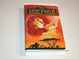 LION KING II SIMBA'S PRIDE 1998 CLAMSHELL VHS 8804 DISNEY'S HOME USE COPY - Imagen 1 de 4