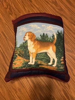 Nueva almohada Beagle hecha a mano (¡almohada con edredón de 6 pies de largo en el interior!) Foto 1 de 2