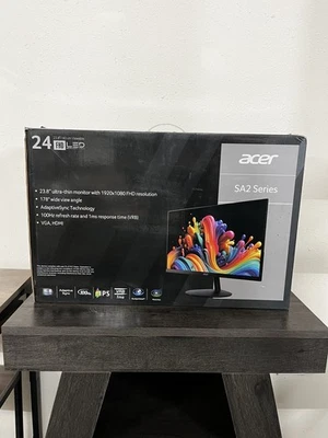 Acer 23.8" Monitor SA242Y Ebi - Image 1 of 3