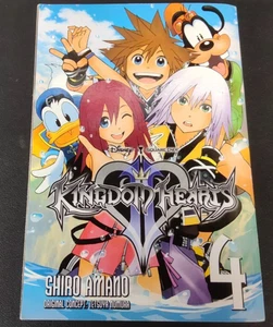 Kingdom Hearts Vol. 4 by Shiro Amano 1st Print Paperback 2017 - Picture 1 of 8