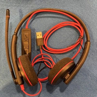 Plantronics Blackwire 3220 USB Over-the-Ear Headset - Black - Image 1 of 4