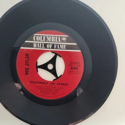 Bob Dylan Positively 4th Street / Subterranean 7" Vinyl Record US pressing - Image 1 of 2