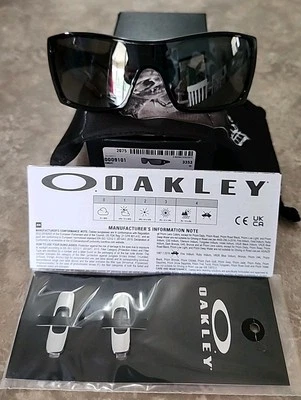 Authentic Oakley Batwolf Polished Black Ink Sunglasses Frame OO9101-5727 - Image 1 of 4