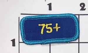 Cookie Sales Award Patch 75+ Girl Scouts USA Embroidered Iron On Uniform - Picture 1 of 1