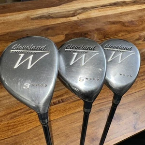 Ladies Cleveland Launcher W Series (3, 5 & 7 Wood Set) Women’s Flex Shafts - Picture 1 of 23