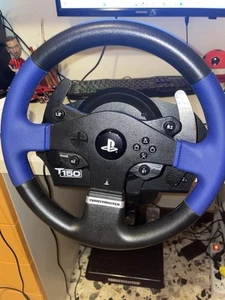 Thrustmaster T150 Force Feedback Volante- USATO MA PERFETTAMENTE FUNZIONANTE- - Foto 1 di 3