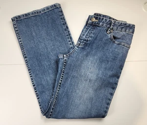 J.Jill Straight Leg Jeans Größe 6P Stretch Mid Rise 28x28 Medium Wash EUC - Bild 1 von 8