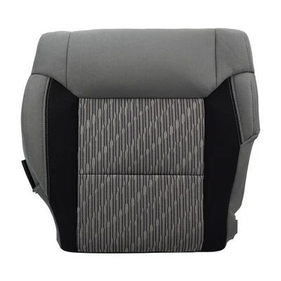 Cubierta de asiento de tela gris/negro para parte inferior del conductor delantero para Toyota Tundra 2014-2021 Foto 1 de 4