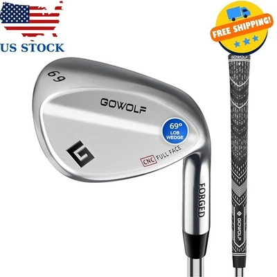 Кованые веджи для гольфа 69 градусов одинарные или комплекты для мужчин, для правой руки премиум-класса на все лицо - Изображение 1 из 4