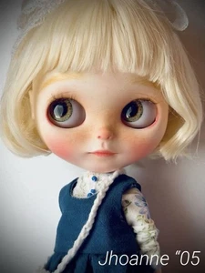 Set Completo Personalizzato Blythe Icy Doll Pelle Bianca Occhi di Vetro - Foto 1 di 14
