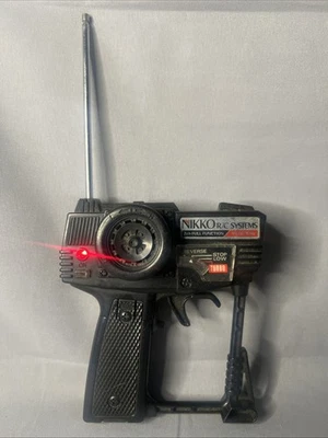 Vintage NIKKO R/C Car Systems 49Mhz Remote Control Wheel 2 Channel Works - Image 1 of 3