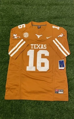 Camiseta masculina grande Texas Longhorns Arch Manning - Imagem 1 de 4