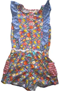 Matilda Jane Girls Tutti Fruity Romper Size 8 In Excellent Used Condition - Picture 1 of 8