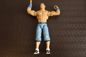 7" 2011 WWE Mattel John Cena Cenation Action Figure Blue Shorts/White Shoes - Picture 1 of 3