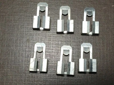 6 pcs NORS 1959-1963 Ford Mercury door lock control link clips B9AB-6421954-A - Image 1 of 4